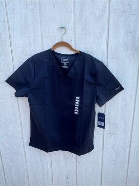 2)Tops Cherokee Professionals Women's PWT Grey Scrub Size Medium Unisex Men’s